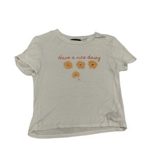 graphic cropped tee